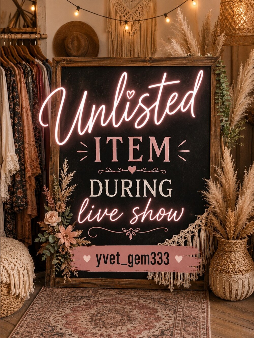 Unlisted Items / Live Show